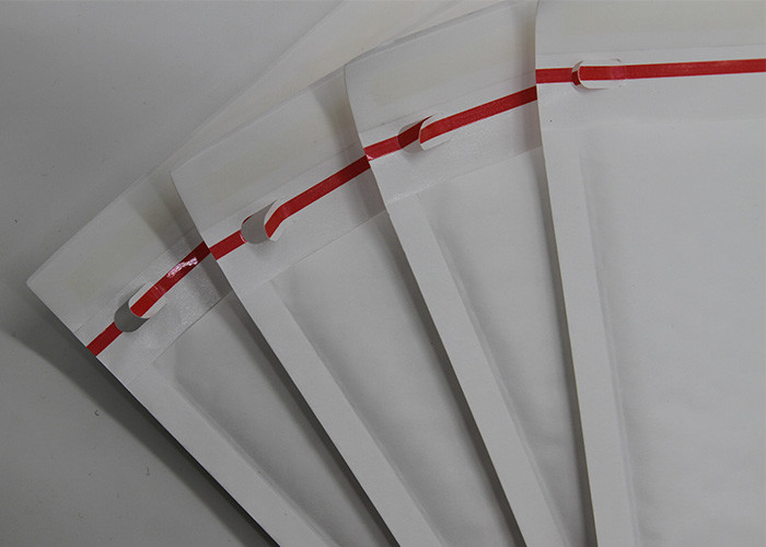 White Kraft Paper Mailing Envelopes , Padded Mailing Envelopes Courier For Mailing