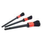 Plastic Handle Soft Bristle Car Wash Brush Synthetic Fiber Material