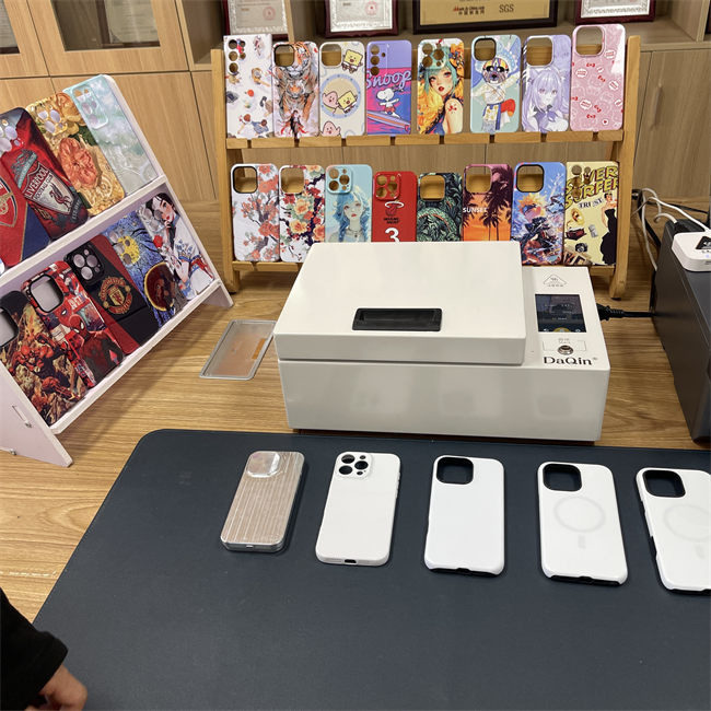 DAQIN Mobile Cover Cell Phone Case Printing Machine Multifunctional 3D Sublimation Vacuum Heat Press Machine