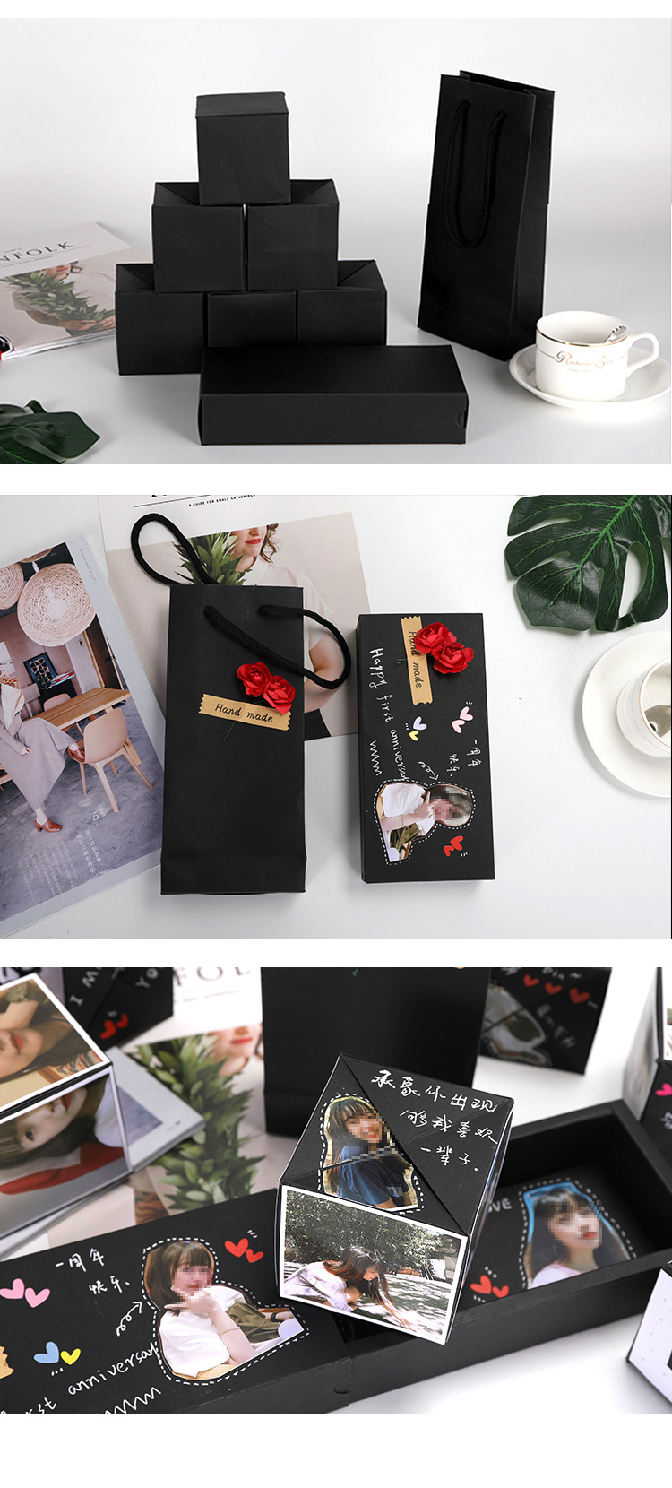 DIY Handmade Packaging Novelty Gift Box Surprise Gift Box Explosion Bomb Box