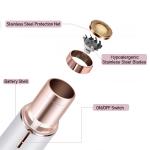 Wireless 2 In 1 Women'S Lipstick Shaver For Eyebrow Nose Hair Trimmer