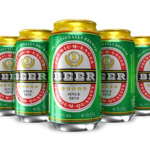 China Standard Stubby Sleek 16oz Empty Aluminum Beer Cans 250ml 330ml 500ml factory