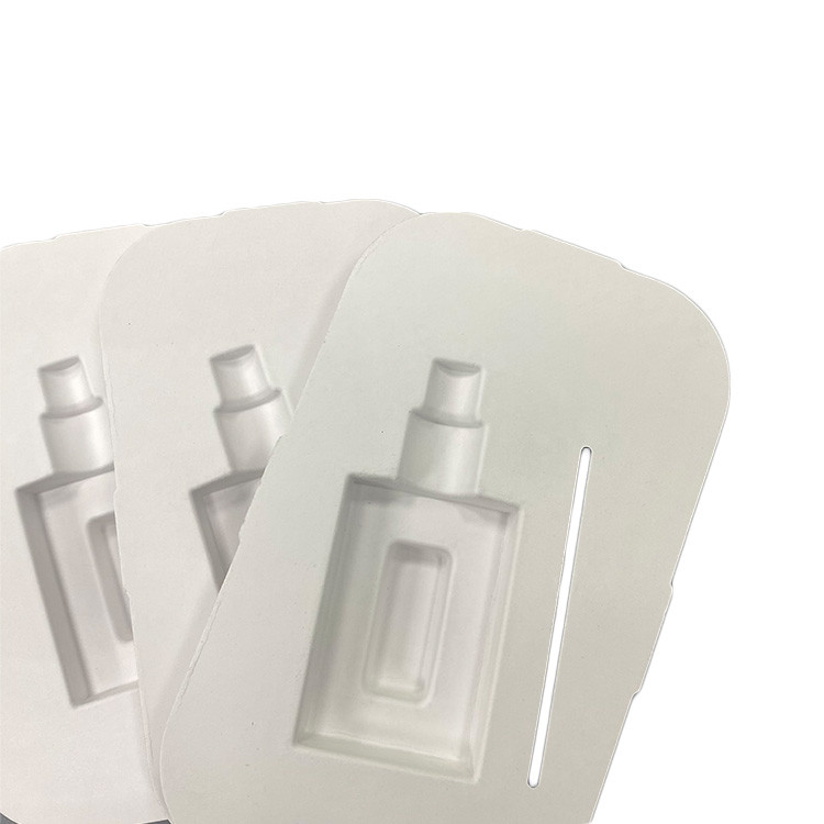 Single Perfume Molded Fiber Packaging Wet Press Thermoformed Pulp Packaging