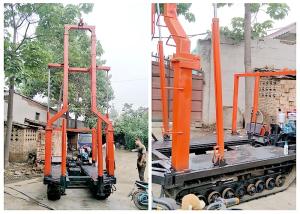 China ST-100 130 Meter Hydraulic Borewell Machine factory