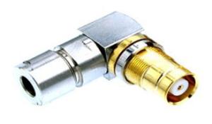 China 1.6/5.6 jack right angle clamp type female 75ohm for BT3002 cable factory