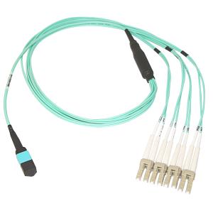 LC SC ST FC MPO MTP Connector with Patch Cord SM MM fiber type