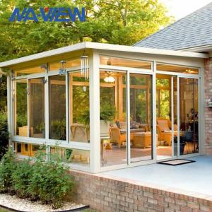 China Wall Mounted Solarium Room Additions Metal Three Season Sunroom factory
