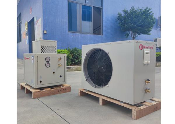 en14825 split type dc inverter heat pump air to water meeting for -35degree cold
