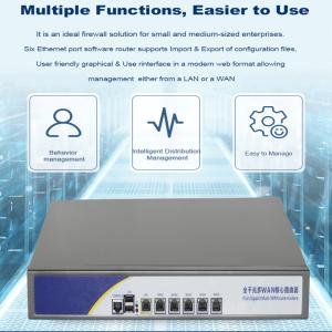 Intel 6 Gigabit Ethernet Soft Router Dual Channel DDR3L Mini Computer With