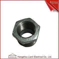 China Malleable Iron Conduit Reducer Hot Dip Galvanized Pipe Fittings 20mm 25mm factory