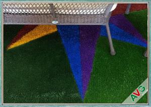 China 6800 Dtex Ornamental Synthetic Grasses Landscape Artificial Grass For Gardens factory