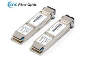 China LC DDM Single Mode Fiber Transceiver Cisco 40G QSFP+ LR4 SM 1310nm 10km on sale