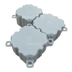 China Low Maintenance Modular Floating Dock Cubes Marina Floating Pontoon Platform For Versatile Applications factory