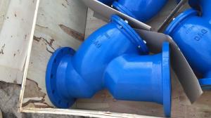 China ANSI y strainer flanged ends factory