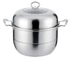 Good Quality Stainless Steel Mirror Polishing Cooking Steamer Induction Cookware