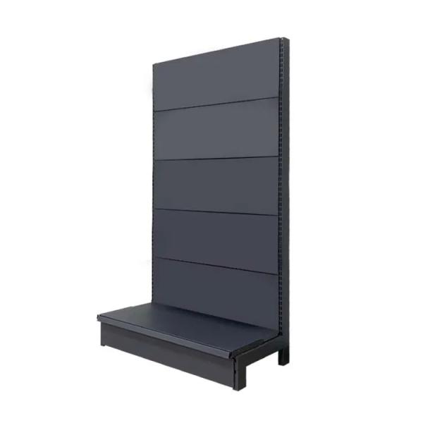 Factory customized color size metal heavy duty supermarket stand wall shelves