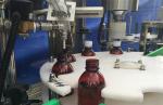 Piston Pump Syrup Filling Machine , 50ml - 1000ml Automatic Beer Filling Machine