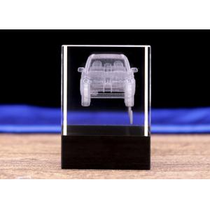 Original Design Crystal Decoration Crafts With 3D Laser Engraving Car Model