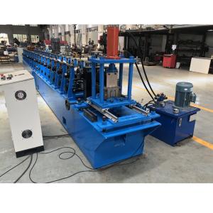 2" 3" Sectional Garage Door Guide Rail Track Sliding Roll Forming Machine