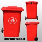 240L large plastic bin recycling bin dumpster for sale