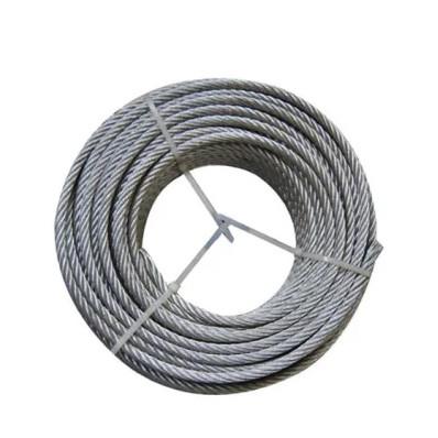 Special Cold Heading Steel 6x19 WSC 7x19 Steel Wire Rope for Conveyor Belt 304