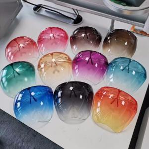 China Anti Fog 180d Mirrored PPE Face Shields Visor 1mm Lens Thickness factory