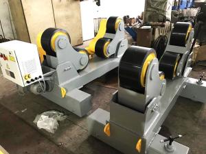 China Hydraulic 60 Tons 120000lbs Capacity Pipe Welding Rollers For Pressure Vessels factory