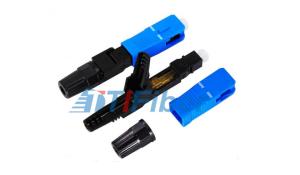 China FTTH Network SC UPC APC Singlemode Connectors For Fiber Optic Cables factory