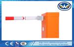 IP54 Parking Gate Barrier , Automatic Parking Gate Backup Battery 24VDC Servo