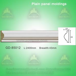 China Polyurethane Plain Architectural Panel Decorative Cement Mouldings factory