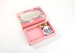Luxury Apparel Packaging Box Full Color CDR Cardboard Printed For Baby Shirt
