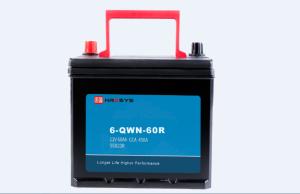 China 6-QWN-60R Lithium Starter Battery Fast Charge Discharge Long Cycle Life factory