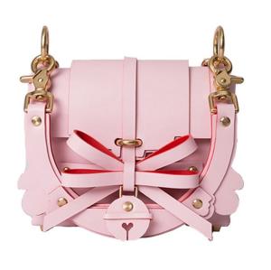 China Japan and South Korea 2016 new female small square package bow shoulder diagonal handbag ornaments factory