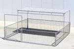 Fully Welded Cattle Corral Panels 4- Rail Livestock Metal Fence Panels