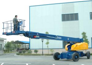 China Diesel 36M Telescopic Hydraulic Boom Lift for Self Propelled Aerial Work 480KG Load Capacity factory