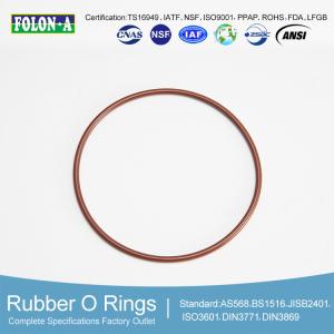 China FKM O Rings for Oil Sealing in Black with Excellent Chemical Resistance factory