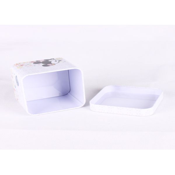 Candy Packaging Square Metal Tins Container