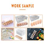 0.15mm Thickness Egg Tray Making Machine Hydraulic Thermoforming Carton Maker