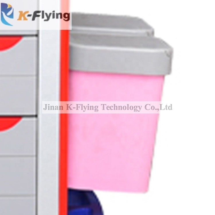 Hospital Medicine Transport Movable Treatment Medical Trolley Cart