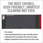 Universal Rubber Smart Mat, Long Gun Cleaning Mat, Gun Rubber Mat And Pad