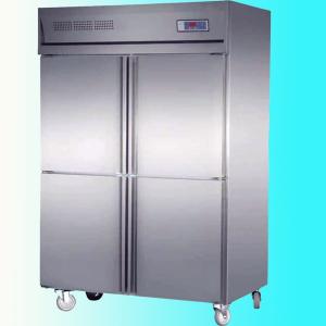 China Low-energy Upright Stainless Steel Kitchen Commercial Upright Freezer CE CB ROHS factory