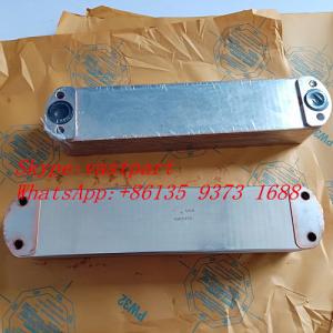 China Cummins Qsx15 diesel engine part Oil Cooler Core 4955831 4965487 3689755 factory
