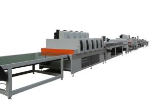 China Glue Roller Coating Machine Six Lamps UV Dryer Quick Drying Finish Highly Efficient factory