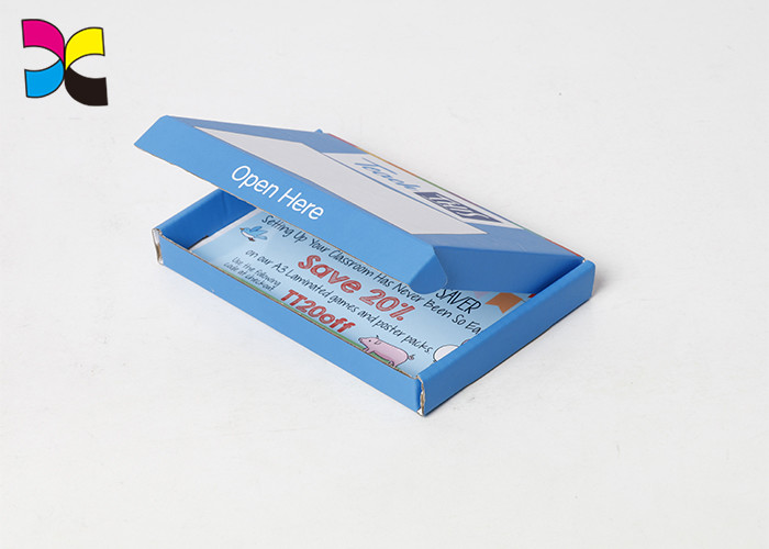 CMYK Printing Kraft Corrugated Paper Packaging Box ISO9001 SGS FSC