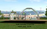 Dome Tent Resort Waterproof Dome Dessert Tent Luxury Double Dome House Clear