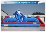 12m Inflatable Sports Games Inflatable Football Pitch Soccer Field With Air Mat
