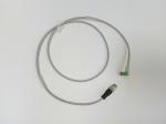 7000-40641-2300100 MURR M12 MALE 0° / M8 FEMALE 90° A-COD LED PUR 3X0.25 1M