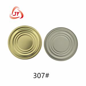 China Food Grade 211#65.30mm Tin TFS Lid Easy Open Tomato Sauce Food Cans Metal Packaging factory