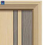Eco Friendly HPL 60min Fire Rated Residential Door For Hotel