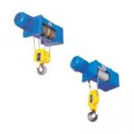 Double Girder Low-vibration Foot Mounted Wire Rope Hoists SH Series underhang
